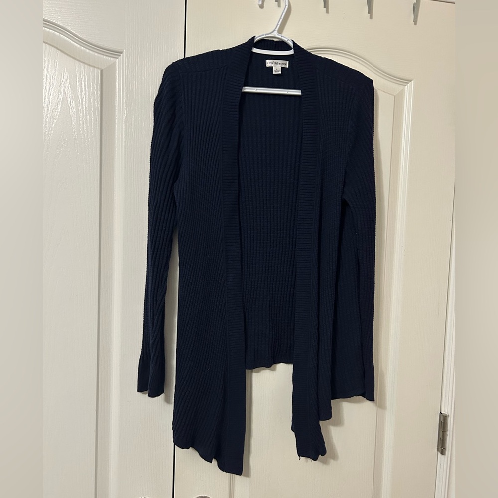 Navy Blue Cardigan